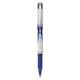 Vball Grip Liquid Ink Roller Ball Pen Stick Extra-Fine 0.5 Mm Blue Ink Blue/white Barrel Dozen | Bundle of 10 Dozen