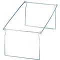 Officemate Hanging Folder Frames - Letter - 24 -27 Long - Steel - Stainless Steel - 6 / Box | Bundle of 2 Boxes
