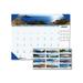 Recycled Coastlines Photographic Monthly Desk Pad Calendar 22 x 17 2022