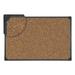 Universal UNV43021 Tech Cork Board 24 x 18 Cork Black Frame