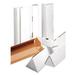 Office DepotÂ® Brand Triangular White Tube Mailers 3 x 24 1/4 Pack Of 50