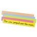 2PC Pacon Sentence Strips 24 x 3 Assorted Bright Colors 100/Pack