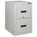 FireKing Turtle Two-Drawer File 17-3/4 x 22-1/8 UL-Listed 350 Degrees for Fire Artic White