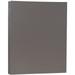 JAM Paper & Envelope Matte 80lb Cardstock 8.5 x 11 Dark Gray 50 per Pack