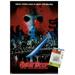 Friday The 13th Part ViII: Jason Takes Manhattan - One Sheet Wall Poster with Pushpins 14.725 x 22.375