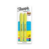 Sharpie Gel Highlighters Bullet Tip Fluorescent Yellow 2 Count