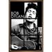 Bob Dylan - Singing Wall Poster 22.375 x 34 Framed