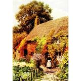 The Cottages & the Village Life of Rural England 1912 Henley Common nr. Midhurst Sussex Poster Print by Alfred Quinton (24 x 36) (24 x 36)