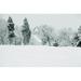 Snow covered golf course Congressional Country Club Potomac Montgomery County Maryland USA Poster Print (9 x 27)