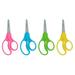 For Kids Scissors Pointed Tip 5 Long 1.75 Cut Length Randomly Assorted Straight Handles | Bundle of 5 Each