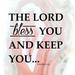 The Lord Bless You Poster Print by Susan Bryant (12 x 12)