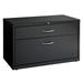 Hirsh Industries B2248135 36 in. Low Credenza with Box & File Drawers - Charcoal