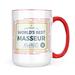Neonblond Worlds Best Masseur Certificate Award Mug gift for Coffee Tea lovers
