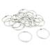 Uxcell 20 x 1.5 Inner Dia Looseleaf Bundle Binder Rings for Scrapbooking Book