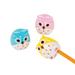 Owl Pencil Sharpeners - Stationery - 12 Pieces