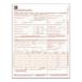 Adams CMS1500L1V Laser Health Insurance Claim Form Pack of 5