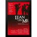 FrameToWall - Lean on Me 28x40 Large Black Wood Framed Print Movie Poster Art