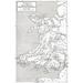 Posterazzi Map Illustrating The Welsh Wars of William Rufus & Henry I From The Book Short History of The English People by J.R. Green Published London 1893 Poster Print 22 x 36 - Large