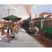 Old trainstation II Poster Print by Carel van Rooijen (10 x 12)