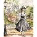 Springtime Paris Fashion II Poster Print by Tre Sorelle Studios (22 x 28)