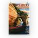 Pictured Rocks National Lakeshore Michigan Poster