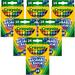 Crayola Washable Crayons 24 Count Multipack Of 6-