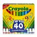 Washable Markers Broad Line Assorted Colors Pack of 40 (40 Broad Line Washable Markers)