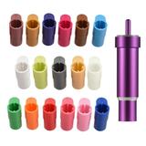 CACAGOO 17PCS Pen Adapter and 1PC Hosing Set Marker Holder Replacement for Sharpie / / / Sakura / Pilot / Pentel / Paper Mate / Mitsubishi uni-Ball Compatible with Cricut Explore Air 3/Air 2/Air/M