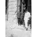 Wall Street Bombing 1920. /Nguards At The Assay Office Entrance On Wall Street After The Terrorist Bombing On 16 September 1920. Poster Print by (24 x 36)