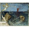 Posterazzi The Second Angel with the Trumpet & the Agitation of the Sea From Apocalypse