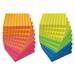 Lined Sticky Notes 3 x 3 20 Pack Box 2 000 Sheets (100/Pad) Self Stick Notes with Lines Bright Assorted Colors by Better Office Products Post Memos Strong Adhesive 20 Pads in Box