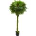 Nearly Natural Fan Palm Artificial Tree UV Resistant (Indoor/Outdoor)