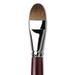 Da Vinci Kolinsky Red Oil Sable Brush - Filbert Long Handle Size 24