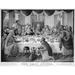 The Last Supper./Njesus And His Disciples At The Last Supper. Line Engraving C1835. Poster Print by (18 x 24)