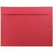 JAM 9 x 12 Booklet Colored Recycled Envelopes Red Recycled Bulk 250/Box