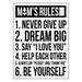 Mom Rules Poster Print by Jace Grey (24 x 36)