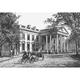 White House 1884. /Nnorth Front Of The White House On Pennylvania Avenue Washington D.C. Wood Engraving American 1884. Poster Print by (18 x 24)