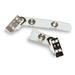 Badge Straps With Clips 0.38 X 2.75 Clear 100/box | Bundle of 10 Boxes