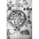 Jerusalem 12Th Century. /Nplan Of Jerusalem Drawn On An East-West Orientation By Crusaders 12Th Century. Poster Print by (18 x 24)