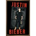 Justin Bieber - Speakers 16.5 x 24.25 Framed Poster by Trends International