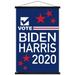 Vote - Biden/Harris 2020 Wall Poster with Magnetic Frame 22.375 x 34