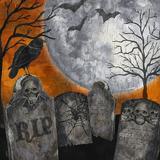 Something Wicked Graveyard Ii Rip Poster Print by Tara Reed