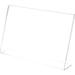 Plymor Clear Acrylic Sign Display / Literature Holder (Angled) 17 W x 11 H (3 Pack)