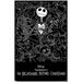 Disney Tim Burton s The Nightmare Before Christmas - Black and White Wall Poster 22.375 x 34