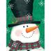 Portrait Snowman Poster Print by Lisa Kennedy (24 x 36)