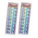 Toys For Tots Ocean Pencil Set - Two 7-Packs of USA Made #2 Pencils (14 Pencils Total) with Fun Ocean Designs perfect kid s gift school home or office.