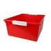 Romanoff Products ROM53602 12Qt Red Tattle Tray W Label Hold