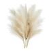 6PCS Pampas Grass 18 Tall Decor Small Pompous Artificial Dried Pompas Grass Pampas Floral Artificial Flowers Vase Filler Home Wedding Boho Decor