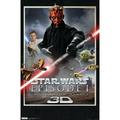 Trends International Star Wars - The Phantom Menace 3D Poster