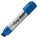 Sharpie Magnum Permanent Marker 15.87 mm Marker Point Size - Chisel Marker Point Style - Blue - Silver Plastic Barrel - 1 Each